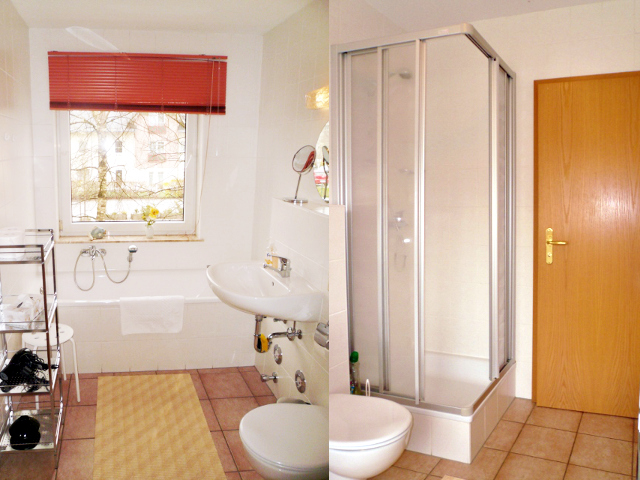 Badkamer Vakantieappartement Sauerland Willingen huren