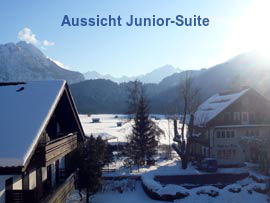 Aussicht Juniorsuite - Winter